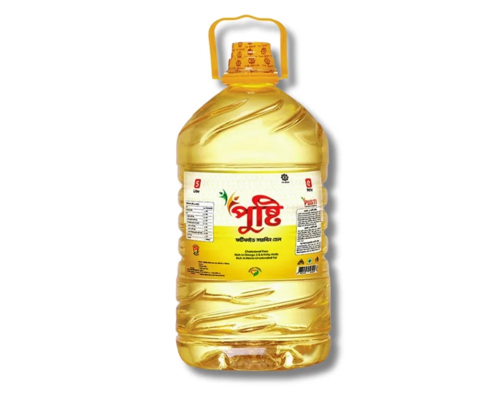 Pusti Fortified Soyabean Oil 5 Litre