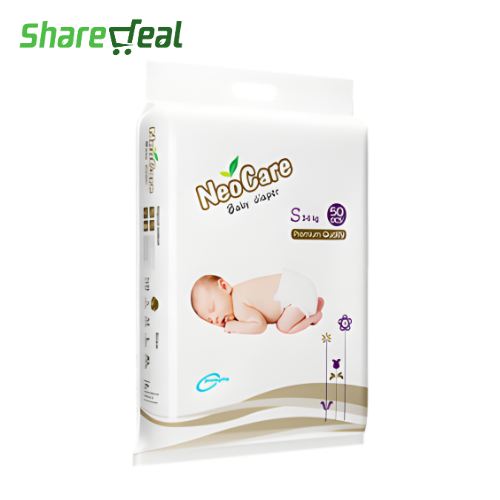 NeoCare Premium Baby Diaper Belt S (3-6 kg) (50 Pcs)